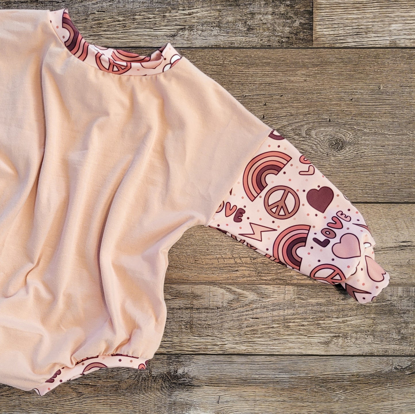 Audacity Acres - Custom Oversized Sweater Romper