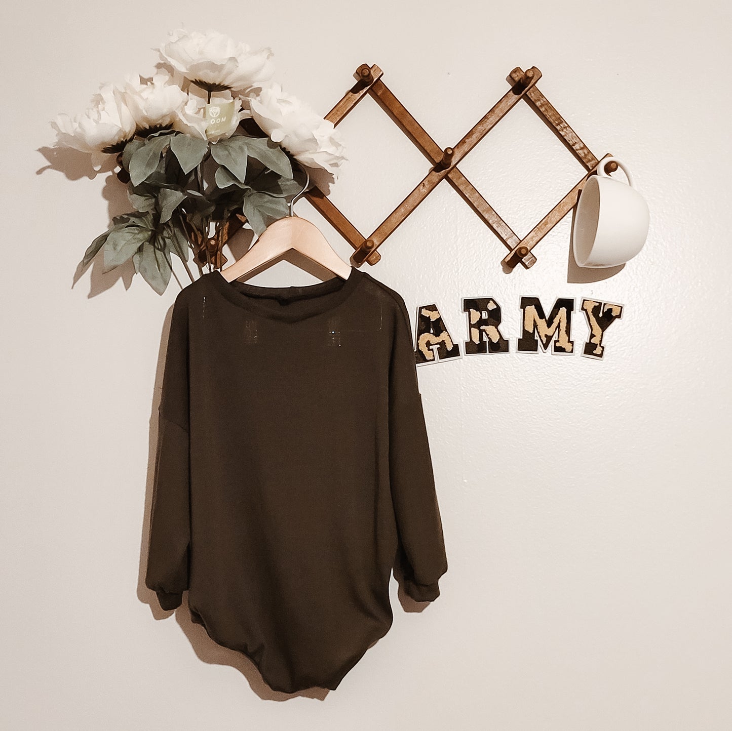 Audacity Acres - Custom Oversized Sweater Romper