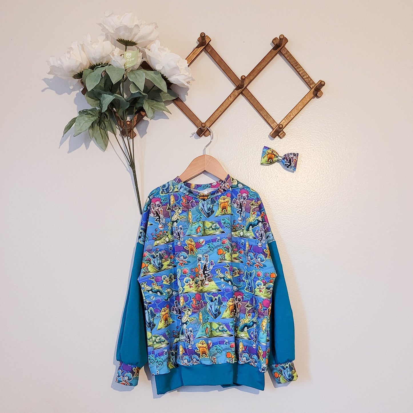 Audacity Acres - Custom Oversized Sweater Romper