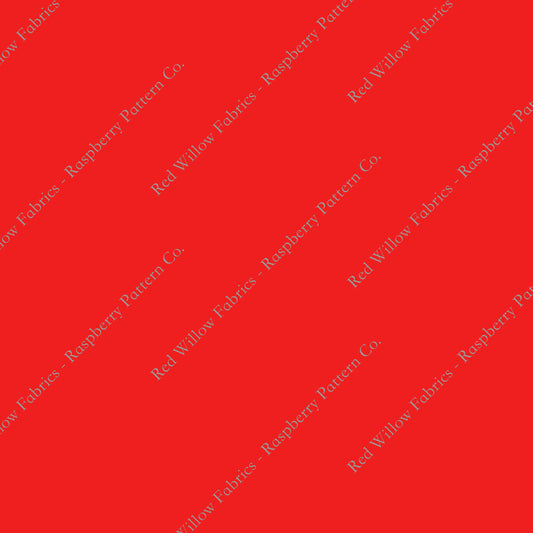 Raspberry Pattern Co - 4OJ Solids Red
