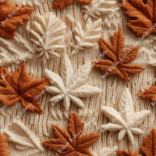 Design By Ahn - Sweater Autumn Leaves 2