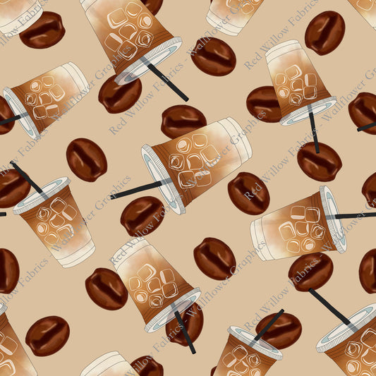 Wallflower Graphics - Iced Coffee & Coffee Beans