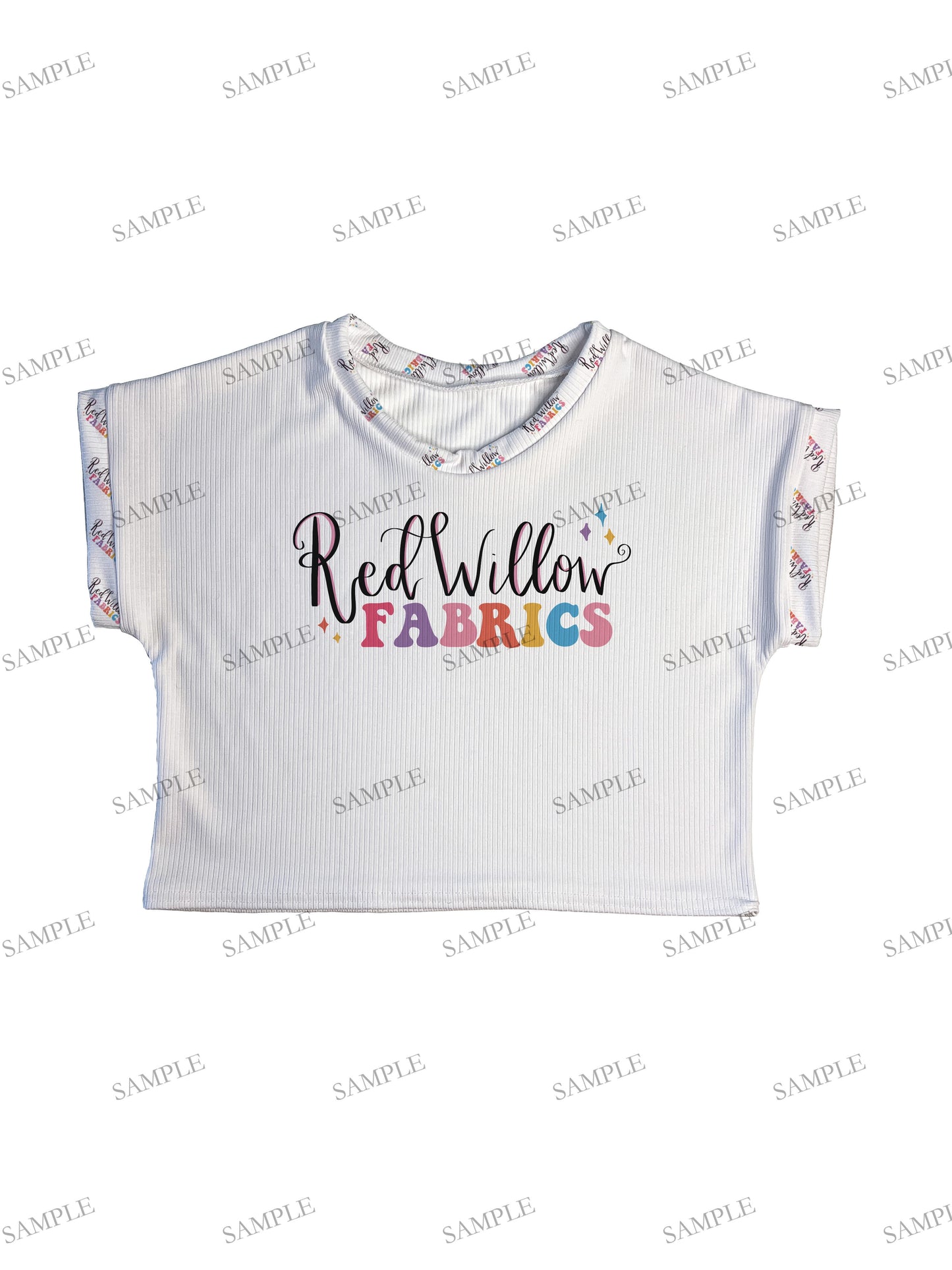 EDITABLE MockUp - Lounge Top w/ Panel - Skinny Ribbed