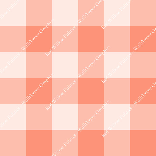 Wallflower Graphics - Plaid Pink Bunnies & Carrots Coord