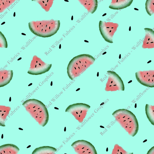 Wallflower Graphics - Watermelon Aqua