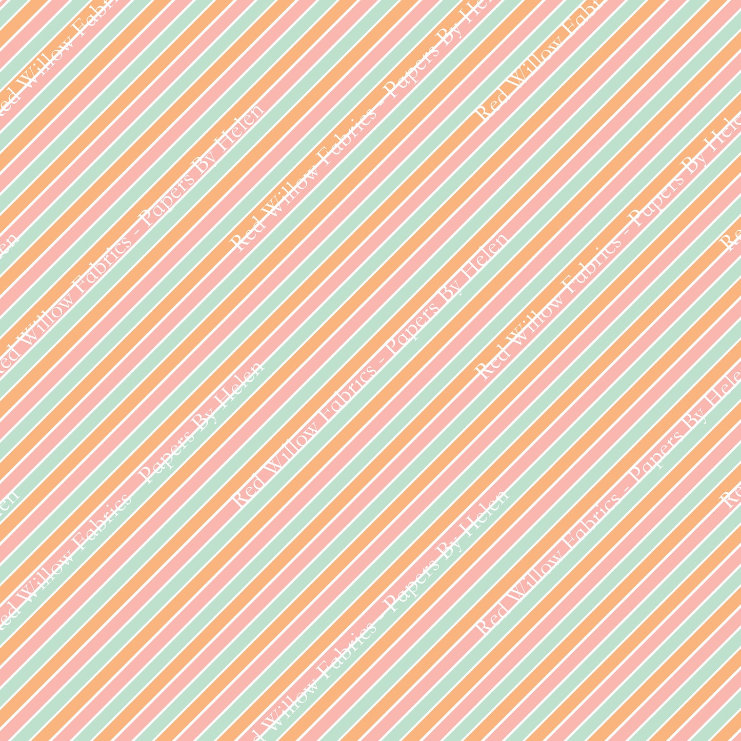 PBH - Smileys Diagonal Stripes Coord