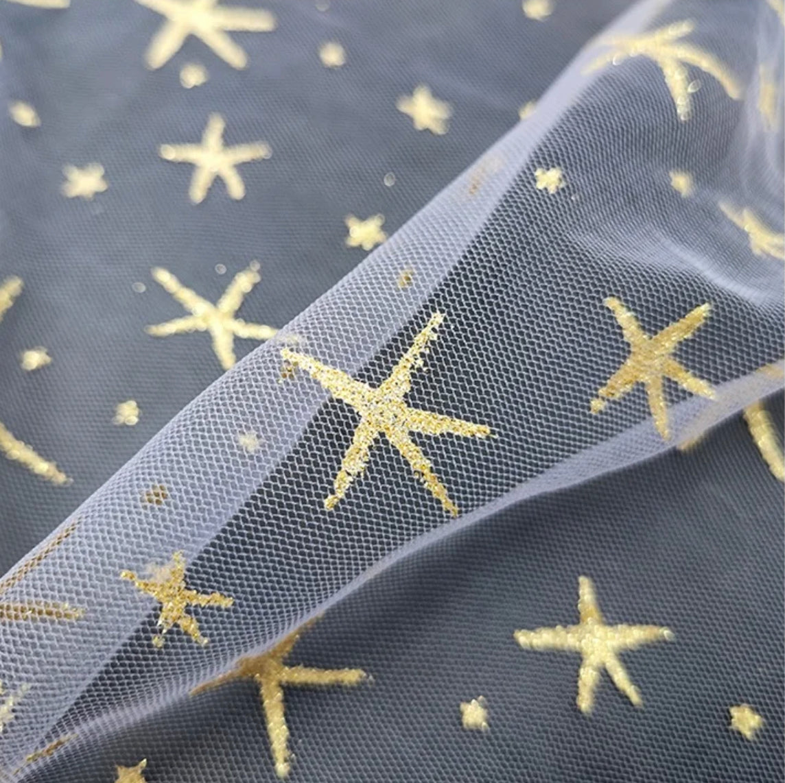 Starfish Gold Embroidery - Mesh Buy-In