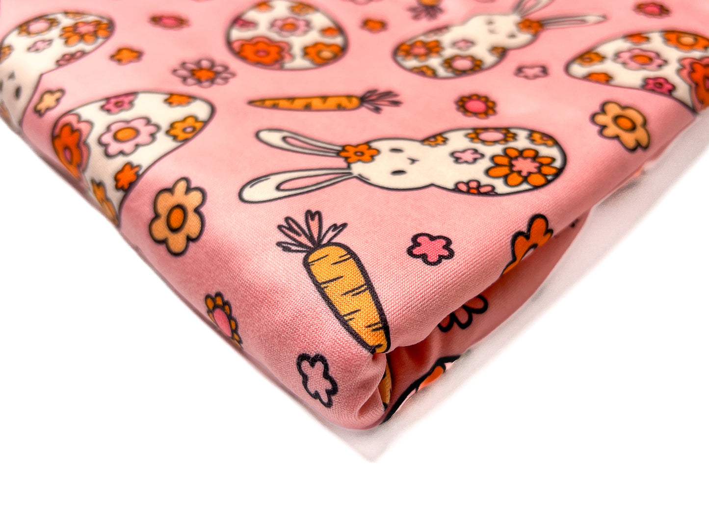 RTS - DBP(180gsm) - Raspberry Pattern Co - Groovy Bunnies Pink
