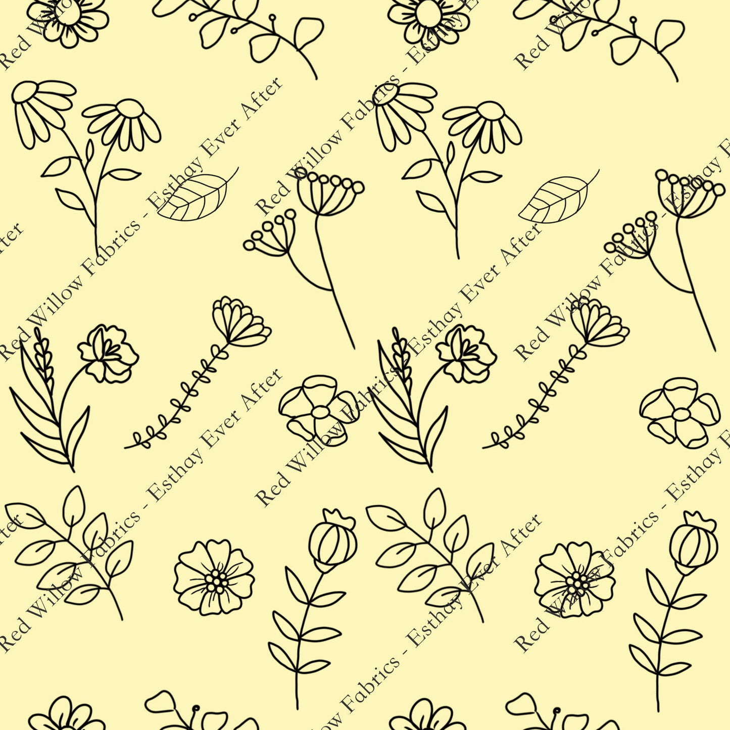 EEA - Simple Floral Yellow