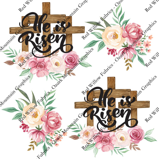 OMG - He Is Risen Floral