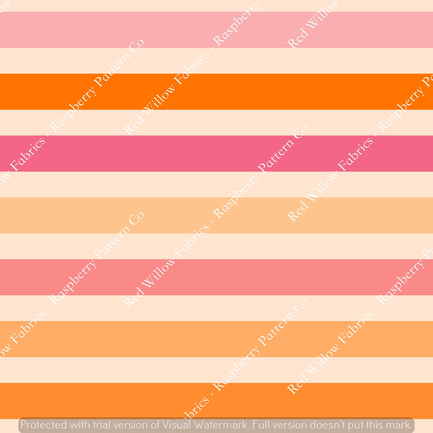 Raspberry Pattern Co - Groovy Bunny Stripe Coord