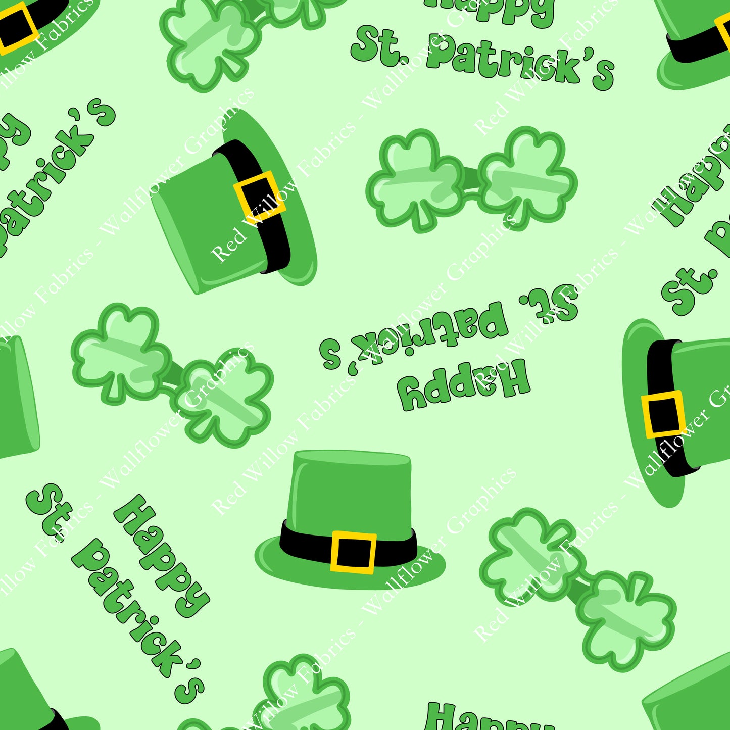 Wallflower Graphics - Happy St. Patrick's Day