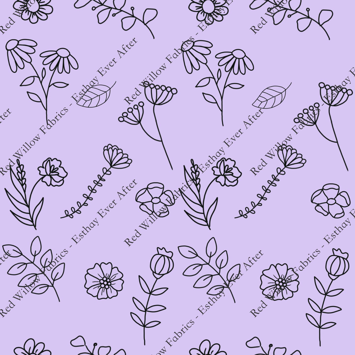 EEA - Simple Floral Purple