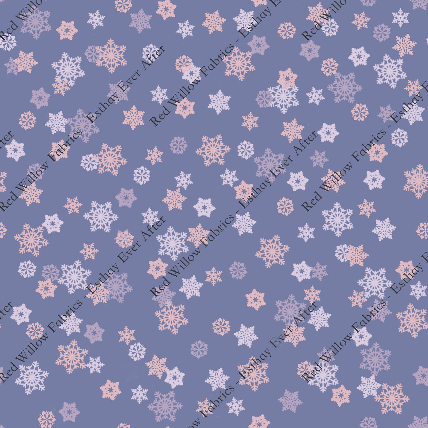 EEA - Snowflakes on Purple