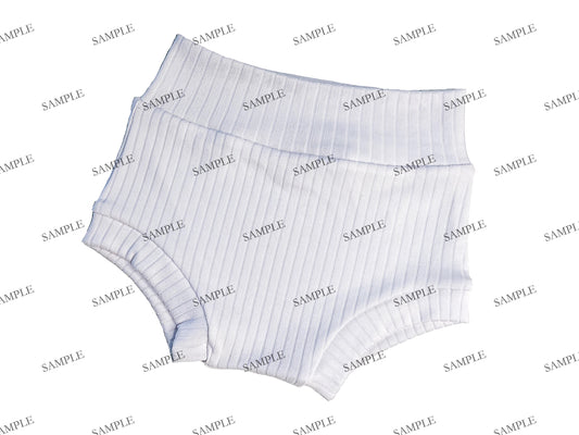 EDITABLE MockUp - Bummies - Wide Ribbed