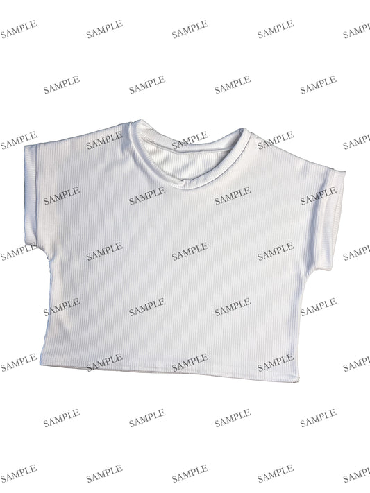 EDITABLE MockUp - Lounge Top w/ Panel - Skinny Ribbed